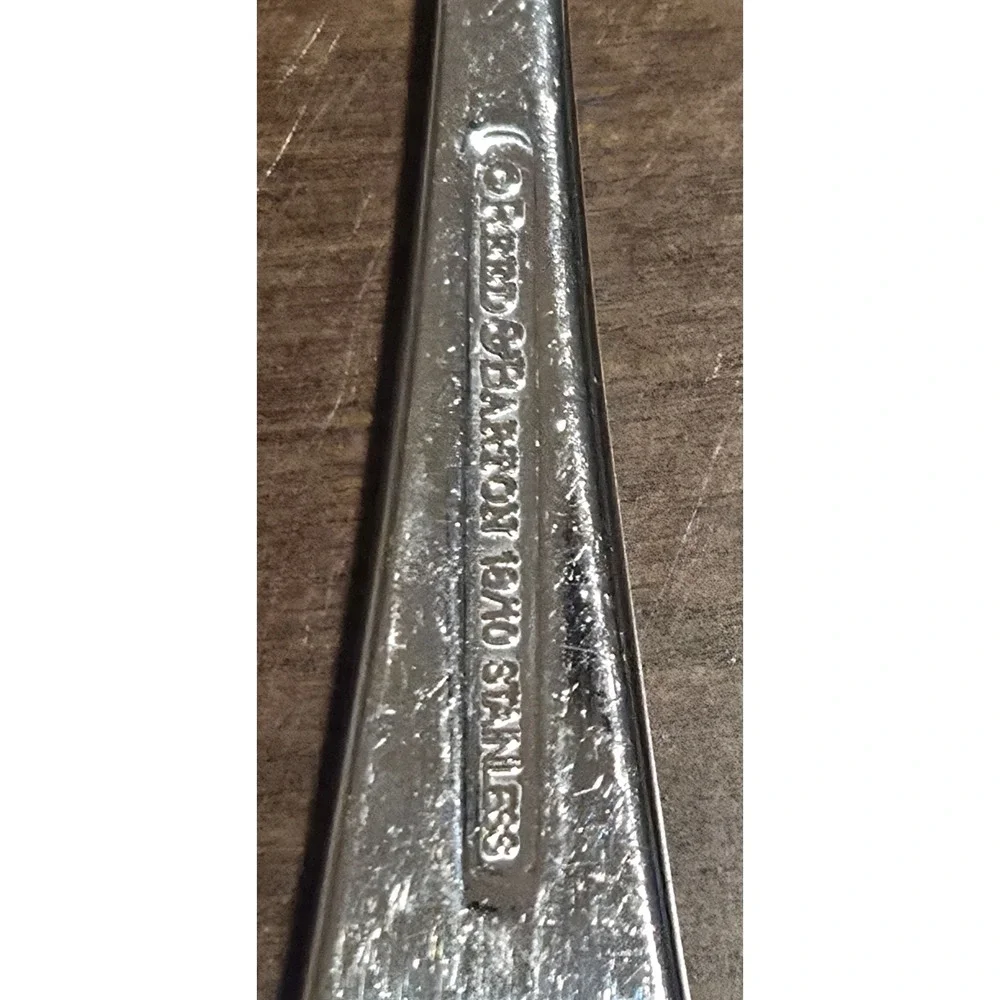 Reed & Barton Dayton Stainless Steel Salad Forks Set of 3 18/10 Flatware